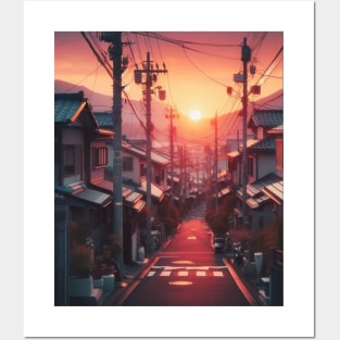 Lofi Art - Japanese Road Posters and Art